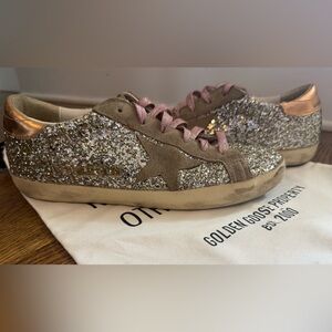 Golden Goose Glitter Super Star